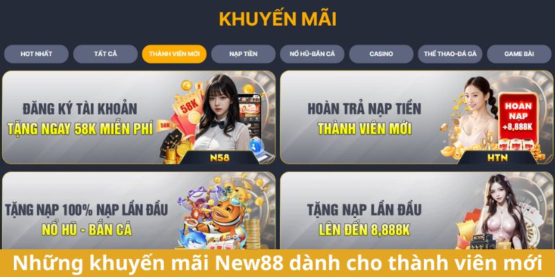 Gấp đôi số tiền khi chơi nổ hũ, bắn cá tại New88